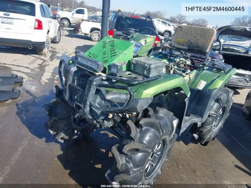 2021 Honda Trx520 Fm VIN: 1HFTE45F2M4600445 Lot: 44316669