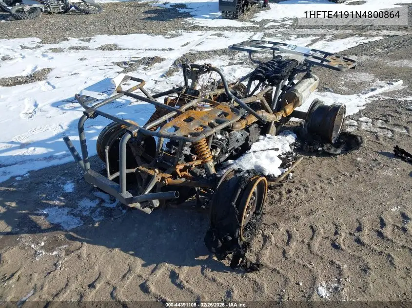 2022 Honda Trx420 Fa VIN: 1HFTE4191N4800864 Lot: 44391105