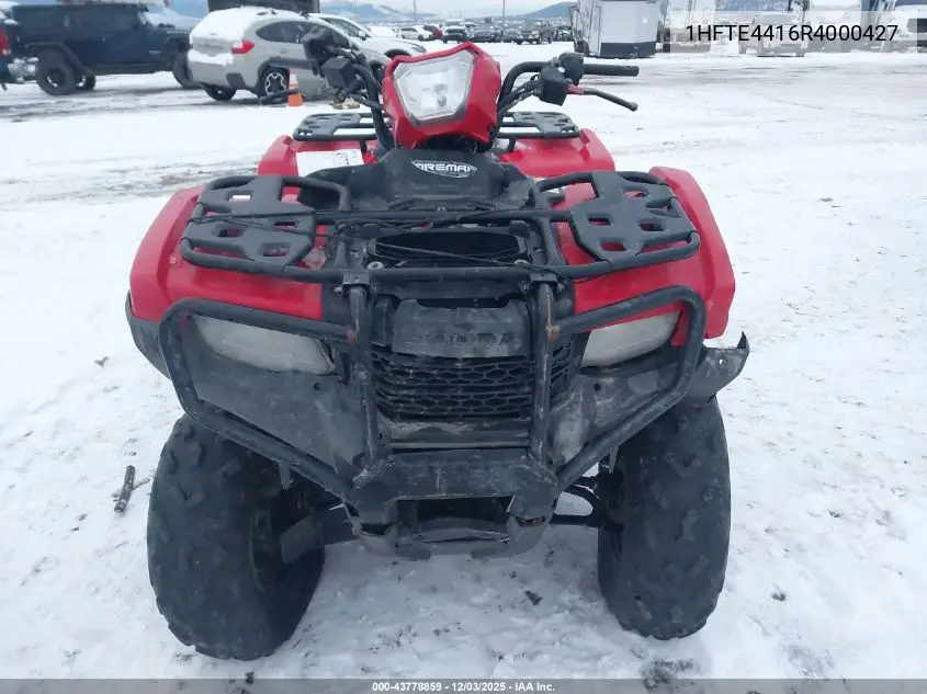 2024 Honda Trx520 Fm VIN: 1HFTE4416R4000427 Lot: 43778859