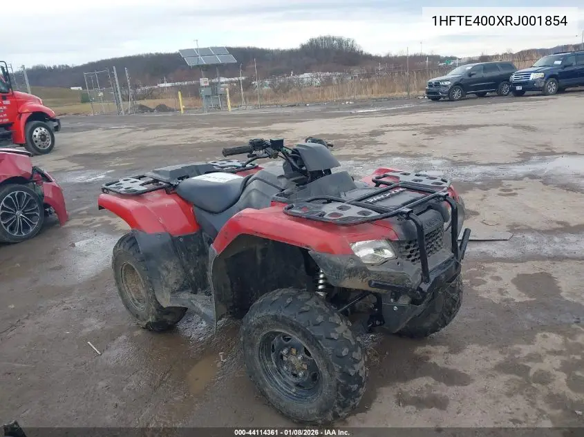 2024 Honda Trx420 Fm VIN: 1HFTE400XRJ001854 Lot: 44114361