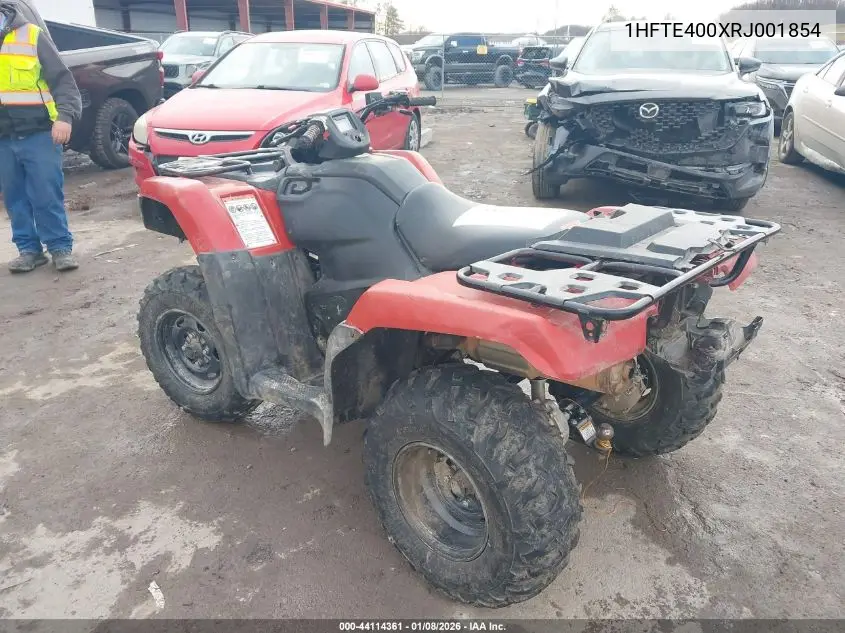 2024 Honda Trx420 Fm VIN: 1HFTE400XRJ001854 Lot: 44114361