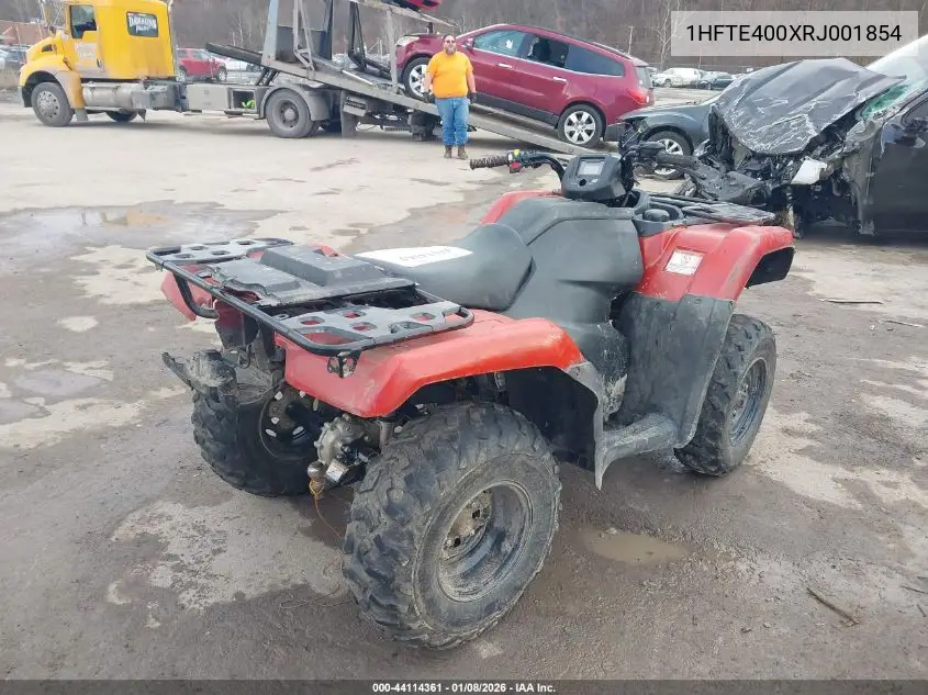 2024 Honda Trx420 Fm VIN: 1HFTE400XRJ001854 Lot: 44114361