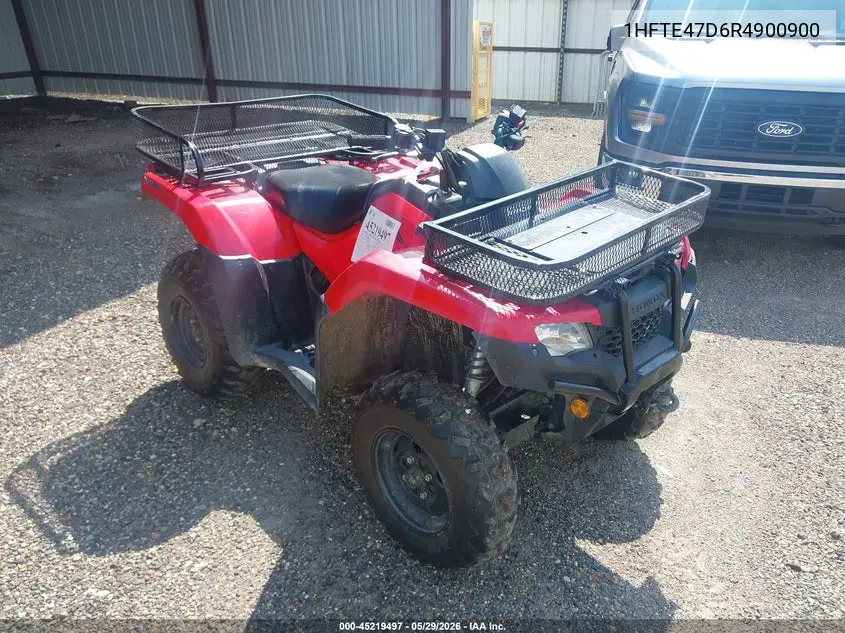 2024 Honda Trx420 Fa VIN: 1HFTE47D6R4900900 Lot: 45219497