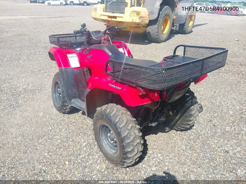 2024 Honda Trx420 Fa VIN: 1HFTE47D6R4900900 Lot: 45219497