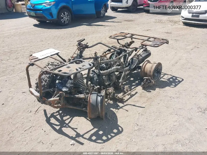 2024 Honda Trx420 F VIN: 1HFTE409XRJ000377 Lot: 45271597