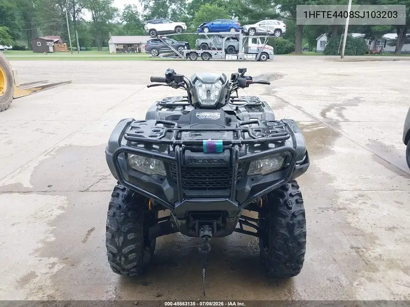2025 Honda Trx520 Fm VIN: 1HFTE4408SJ103203 Lot: 45563135