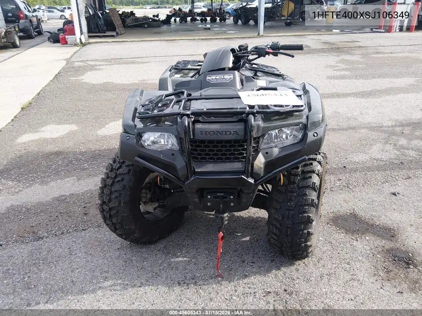 2025 Honda Trx420 Fm VIN: 1HFTE400XSJ106349 Lot: 45605343