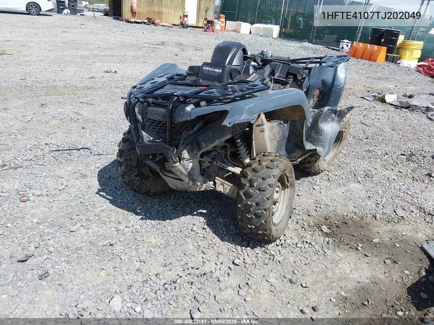 2026 Honda Trx420 Fa VIN: 1HFTE4107TJ202049 Lot: 45023191