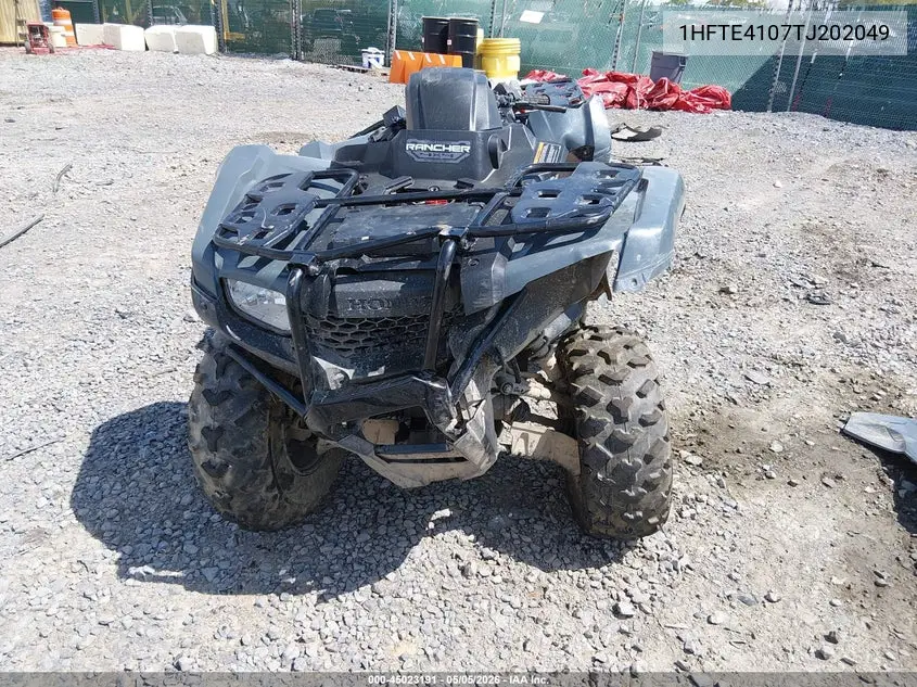 2026 Honda Trx420 Fa VIN: 1HFTE4107TJ202049 Lot: 45023191