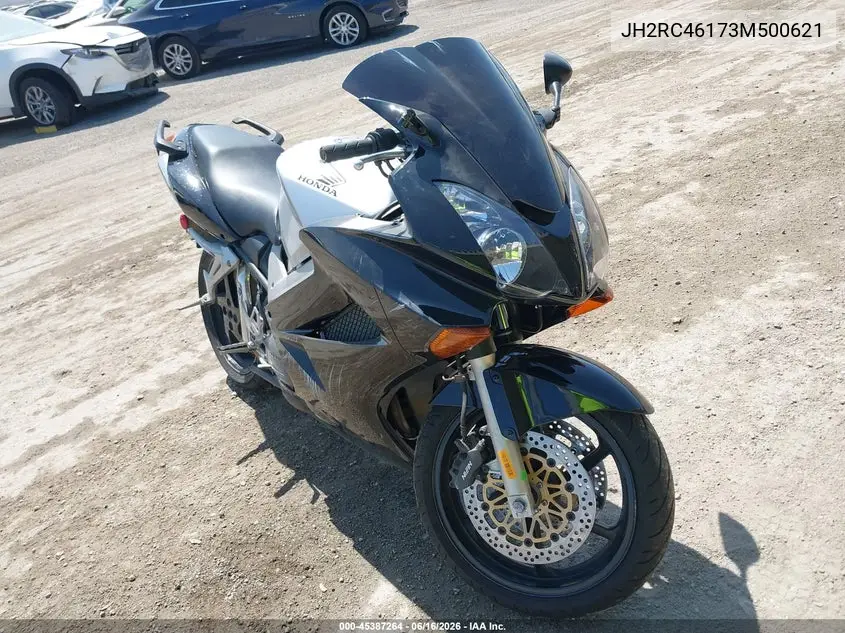 2003 Honda Vfr800 VIN: JH2RC46173M500621 Lot: 45387264