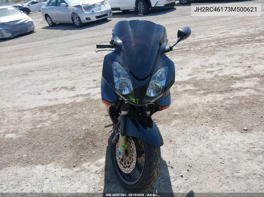2003 Honda Vfr800 VIN: JH2RC46173M500621 Lot: 45387264