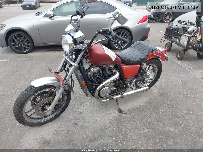 1985 Honda Vt700 C VIN: JH2RC1907FM111709 Lot: 45196942