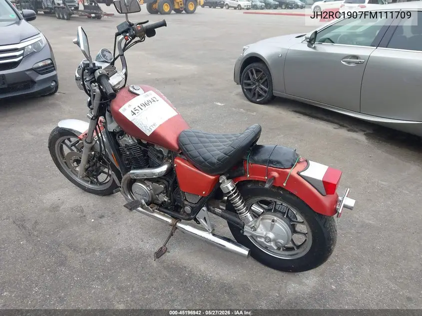 1985 Honda Vt700 C VIN: JH2RC1907FM111709 Lot: 45196942