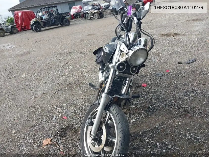 1986 Honda Vt1100 C VIN: 1HFSC1808GA110279 Lot: 43285943
