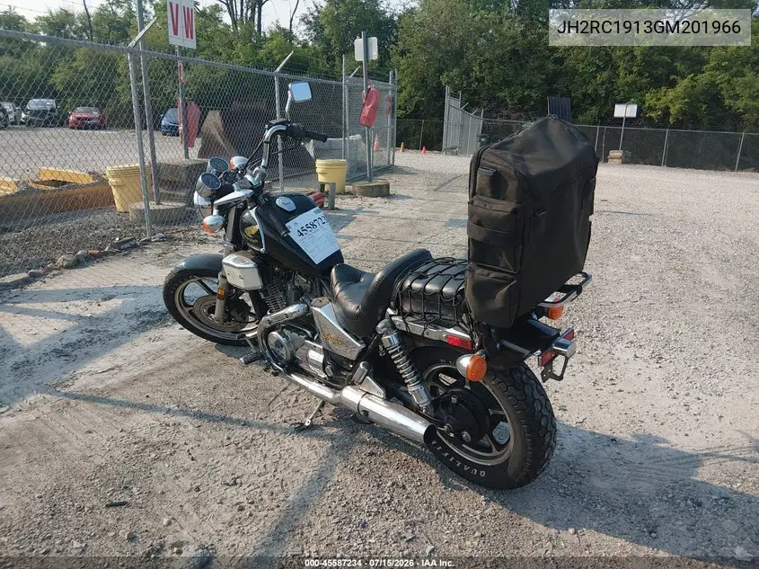 1986 Honda Vt700 C VIN: JH2RC1913GM201966 Lot: 45587234