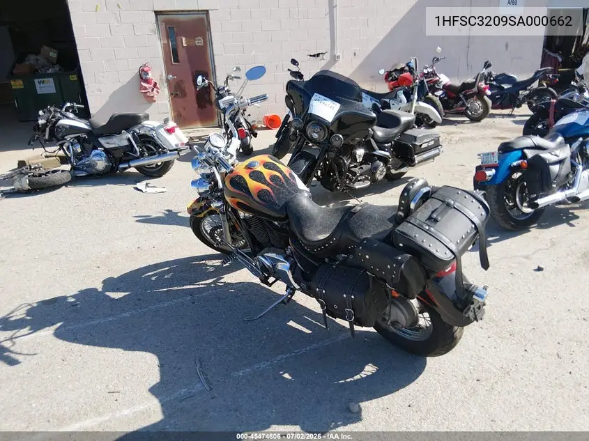 1995 Honda Vt1100 C2 VIN: 1HFSC3209SA000662 Lot: 45474606