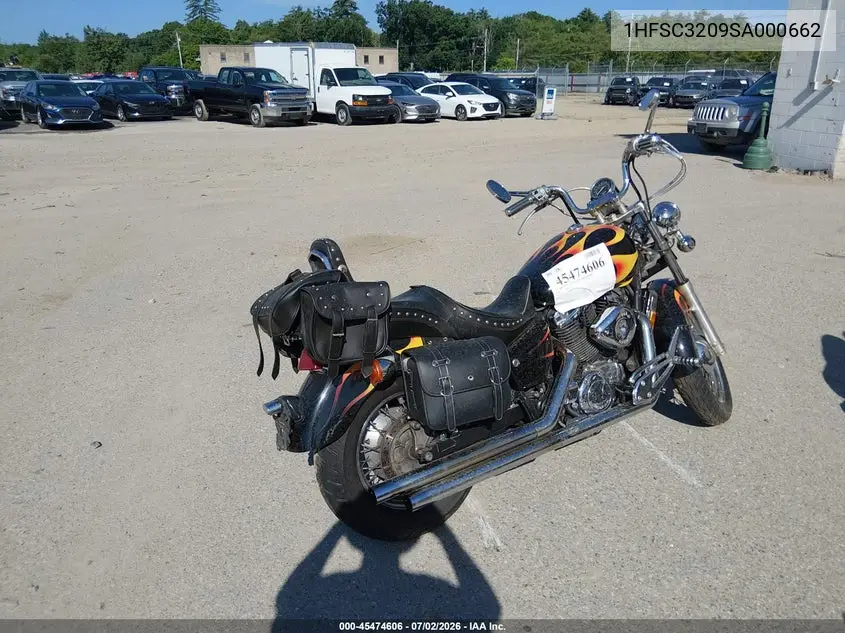 1995 Honda Vt1100 C2 VIN: 1HFSC3209SA000662 Lot: 45474606