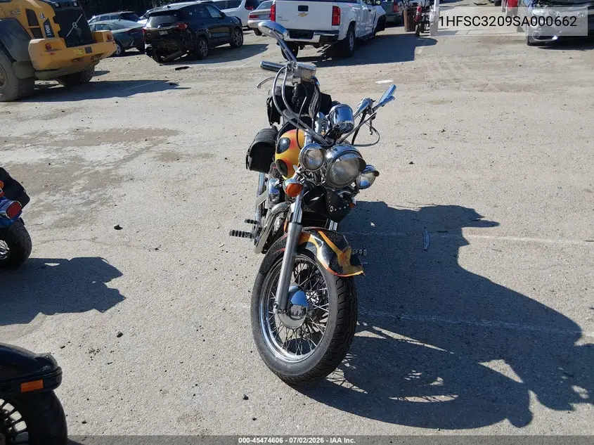 1995 Honda Vt1100 C2 VIN: 1HFSC3209SA000662 Lot: 45474606