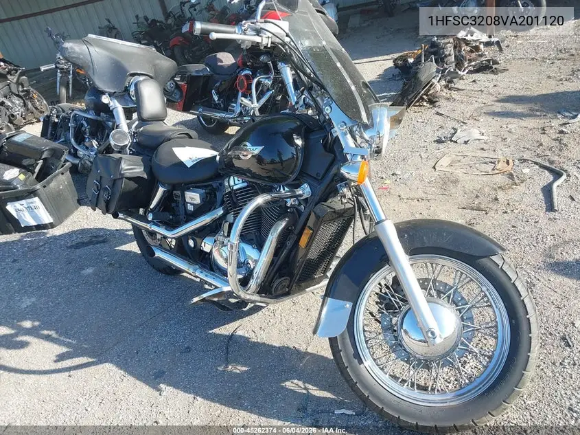 1997 Honda Vt1100 C2/C2B VIN: 1HFSC3208VA201120 Lot: 45262374