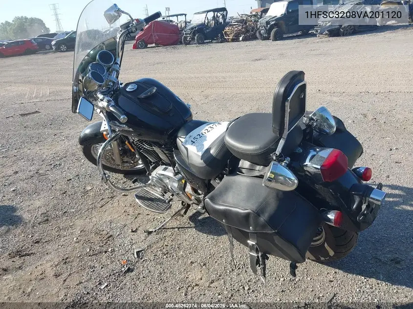 1997 Honda Vt1100 C2/C2B VIN: 1HFSC3208VA201120 Lot: 45262374