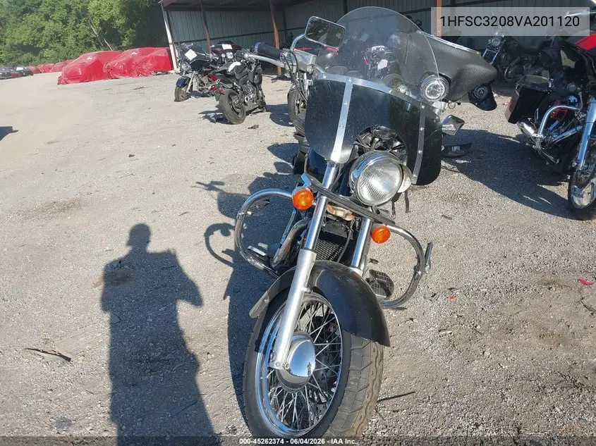 1997 Honda Vt1100 C2/C2B VIN: 1HFSC3208VA201120 Lot: 45262374
