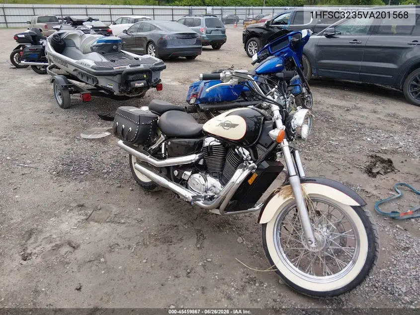1997 Honda Vt1100 C2A/C2Ac VIN: 1HFSC3235VA201568 Lot: 45459867