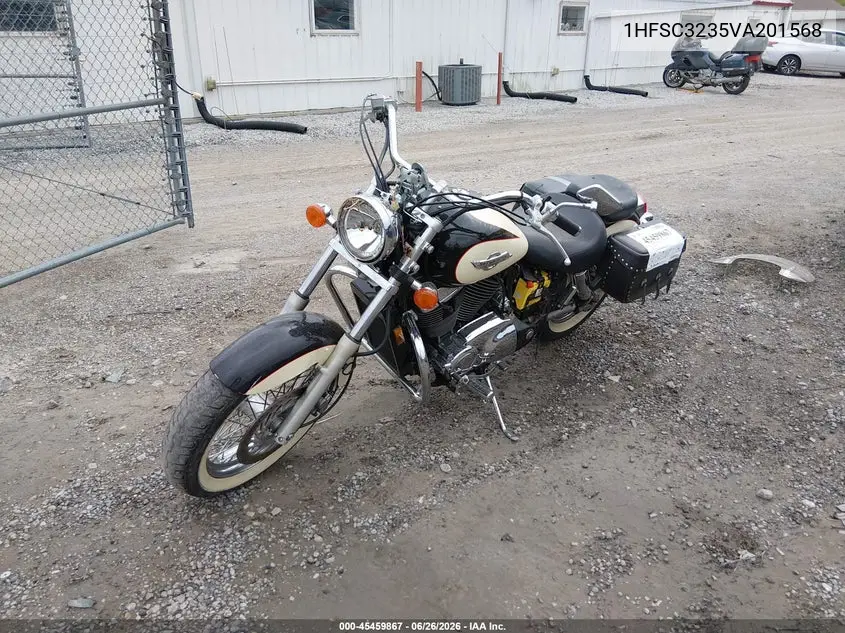 1997 Honda Vt1100 C2A/C2Ac VIN: 1HFSC3235VA201568 Lot: 45459867