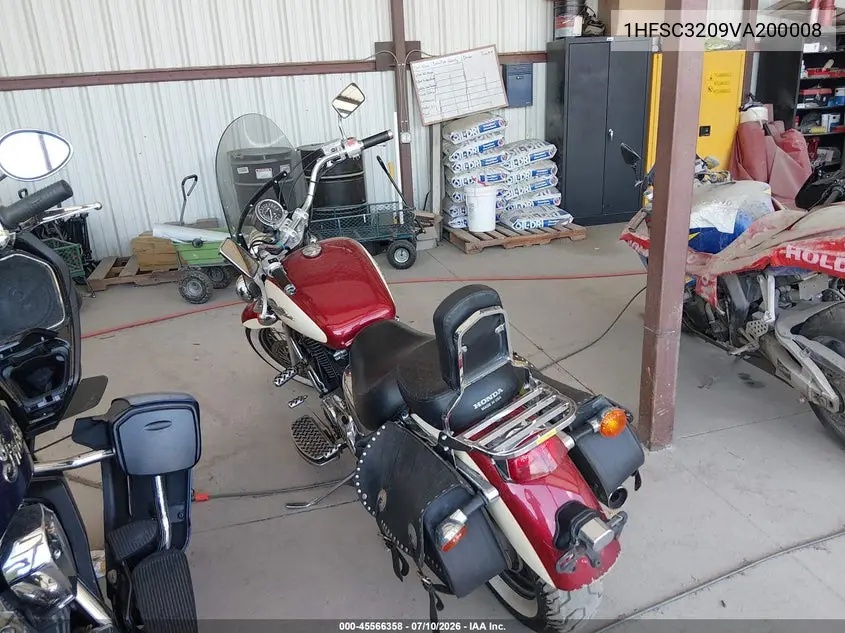 1997 Honda Vt1100 C2/C2B VIN: 1HFSC3209VA200008 Lot: 45566358