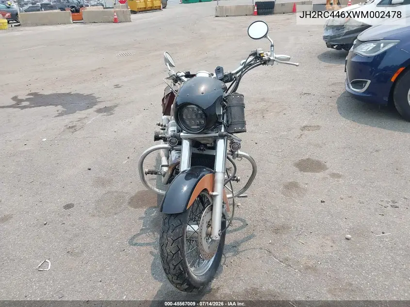 1998 Honda Vt750 Cd2 VIN: JH2RC446XWM002478 Lot: 45567009