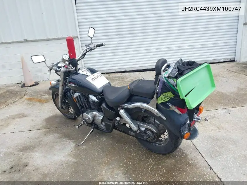 1999 Honda Vt750 Cd VIN: JH2RC4439XM100747 Lot: 42619249