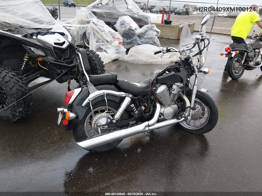 1999 Honda Vt750 C VIN: JH2RC4409XM100124 Lot: 45143845