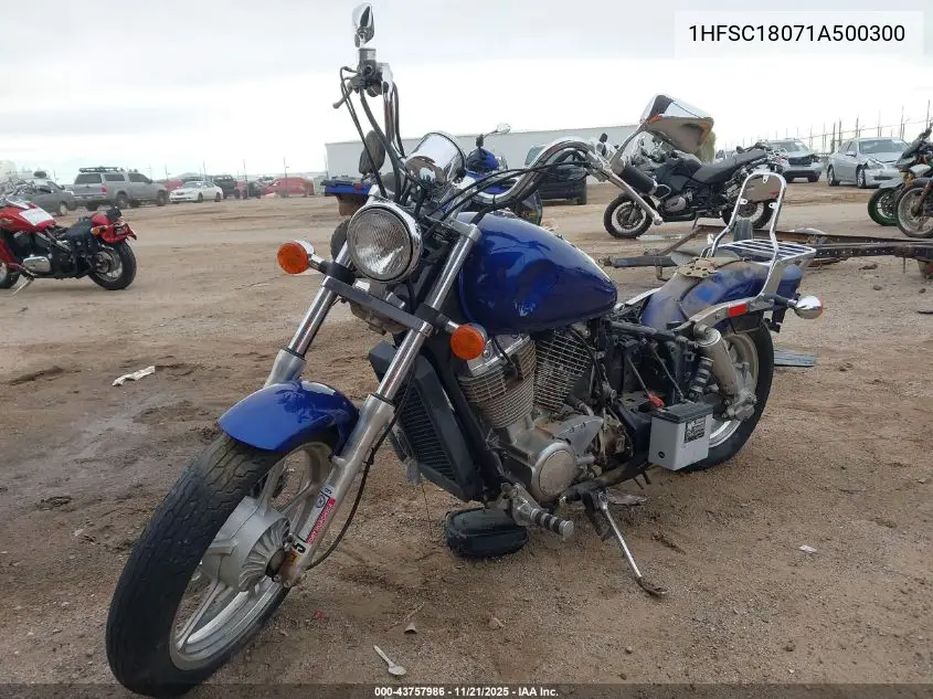 2001 Honda Vt1100 C VIN: 1HFSC18071A500300 Lot: 43757986