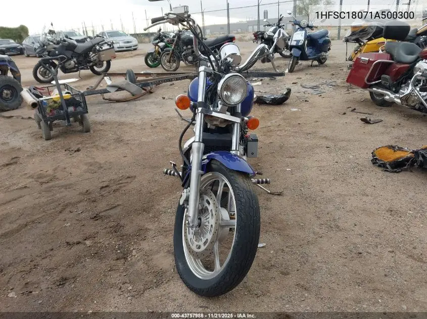2001 Honda Vt1100 C VIN: 1HFSC18071A500300 Lot: 43757986