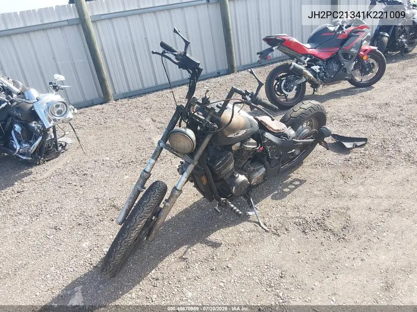 2001 Honda Vt600 Cd VIN: JH2PC21341K221009 Lot: 45670969