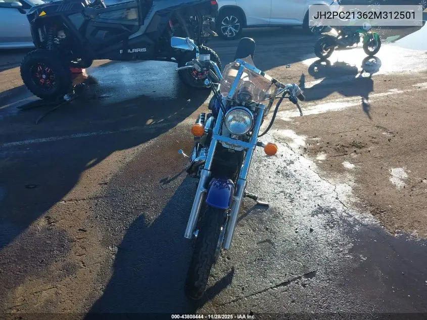2002 Honda Vt600 Cd VIN: JH2PC21362M312501 Lot: 43808444