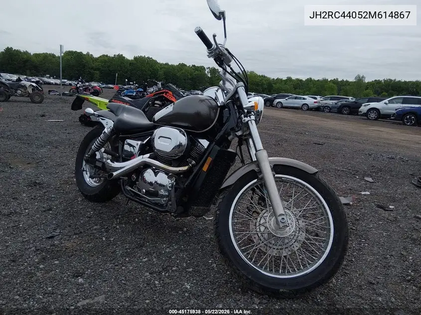 2002 Honda Vt750 Dc VIN: JH2RC44052M614867 Lot: 45175938