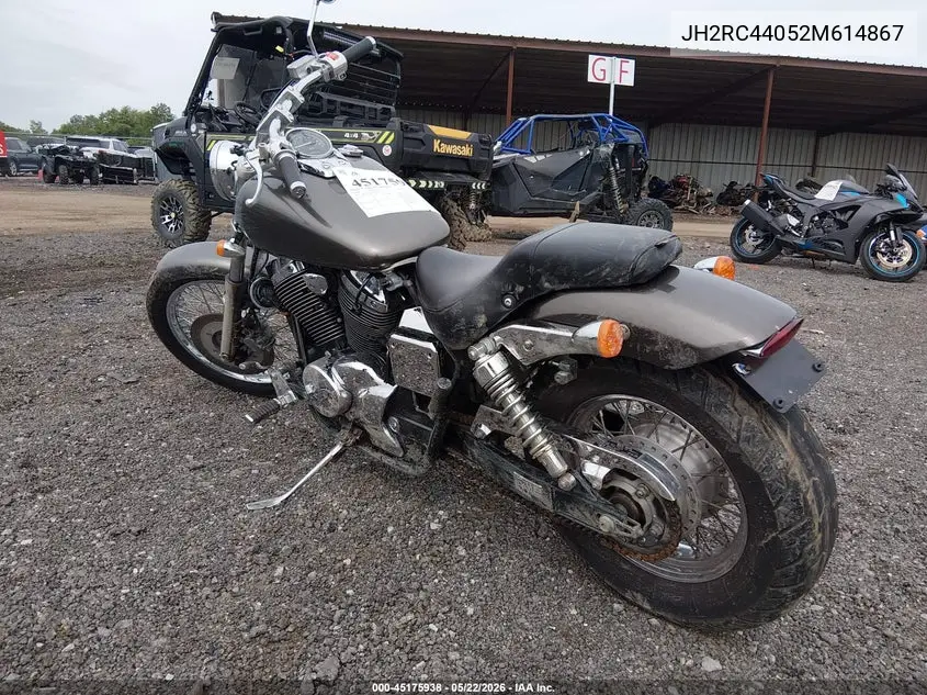 2002 Honda Vt750 Dc VIN: JH2RC44052M614867 Lot: 45175938