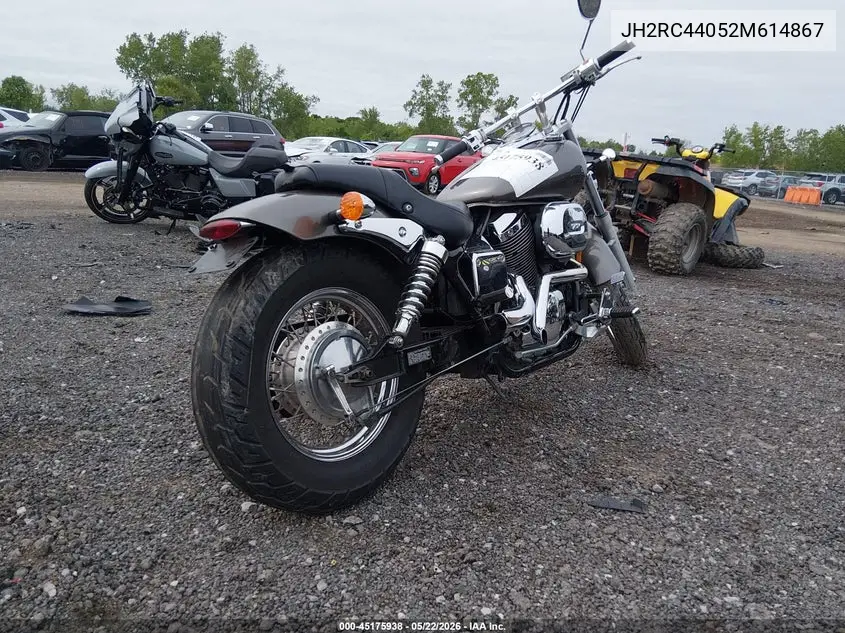 2002 Honda Vt750 Dc VIN: JH2RC44052M614867 Lot: 45175938