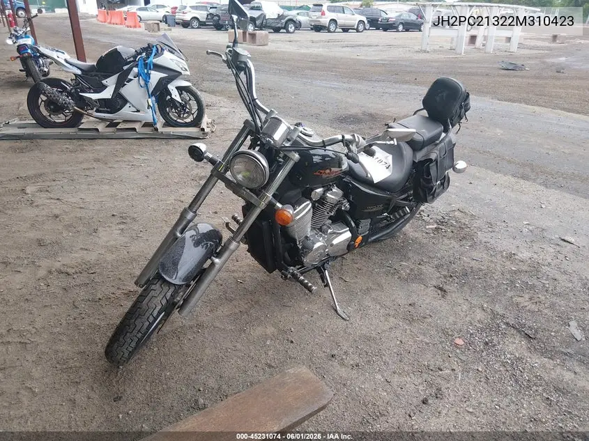 2002 Honda Vt600 Cd VIN: JH2PC21322M310423 Lot: 45231074
