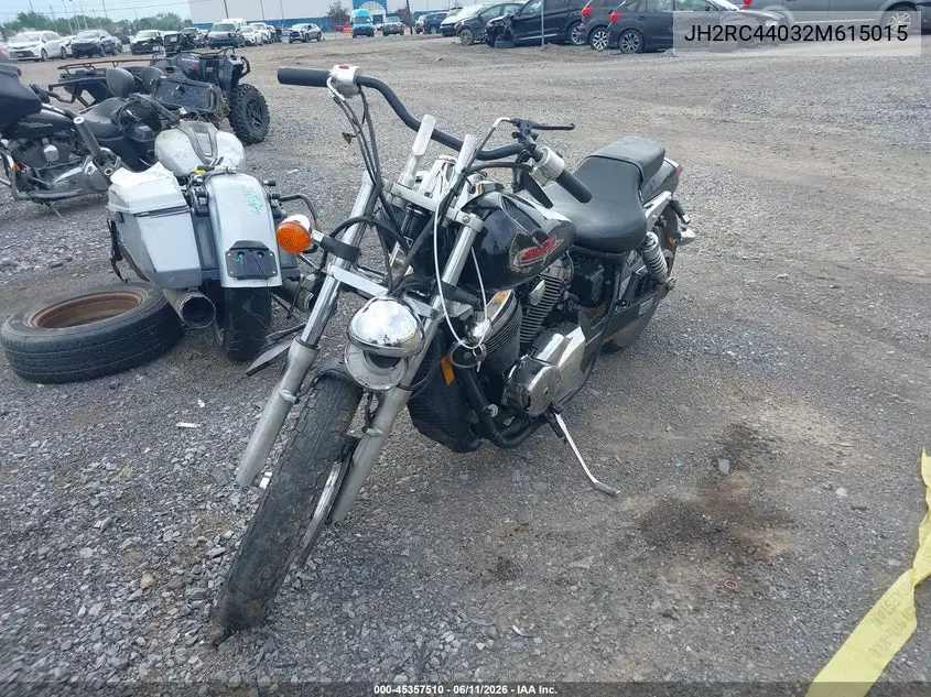 2002 Honda Vt750 Dc VIN: JH2RC44032M615015 Lot: 45357510