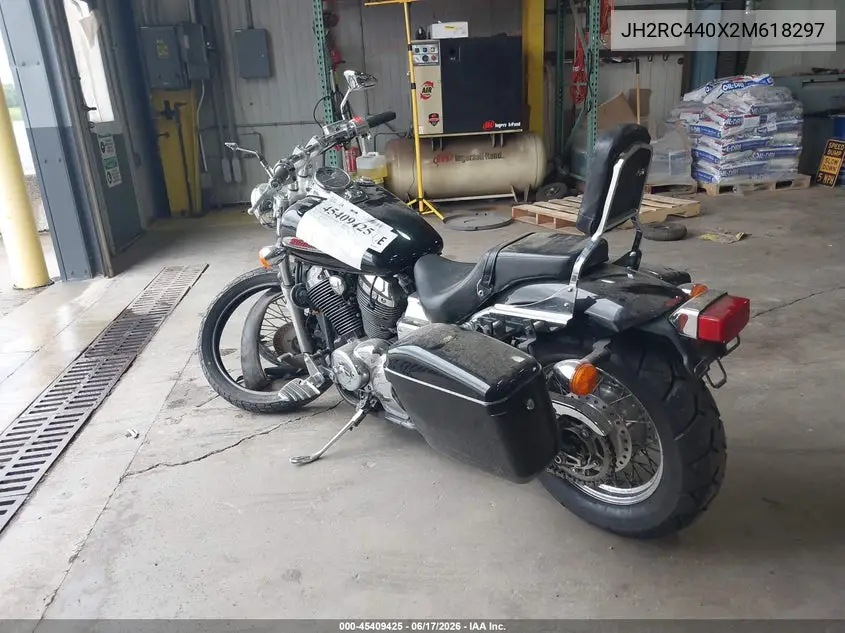 2002 Honda Vt750 Dc VIN: JH2RC440X2M618297 Lot: 45409425