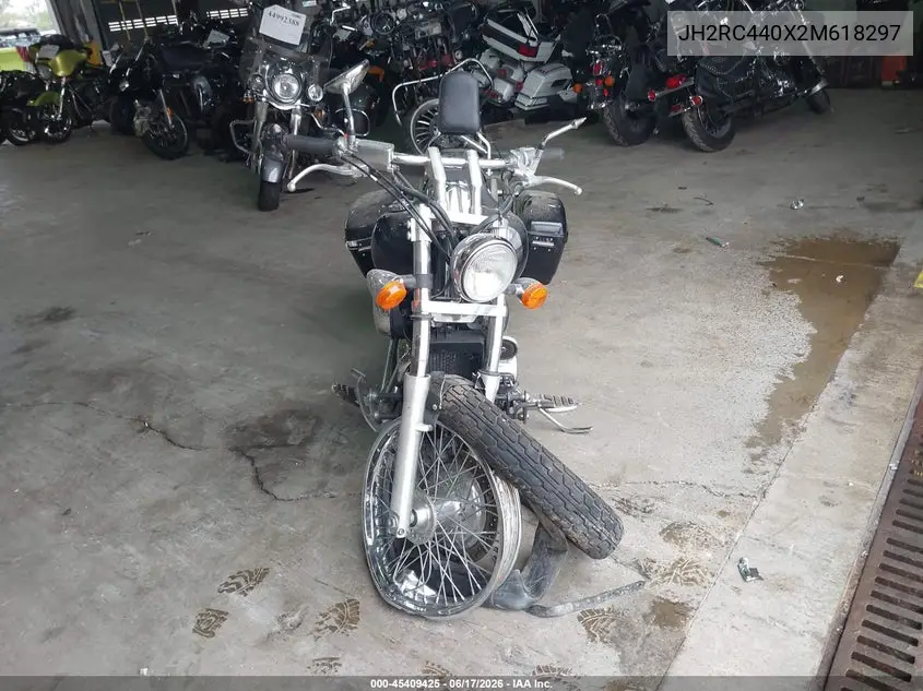 2002 Honda Vt750 Dc VIN: JH2RC440X2M618297 Lot: 45409425