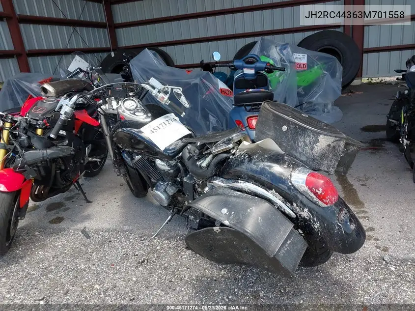 2003 Honda Vt750 Cda VIN: JH2RC44363M701558 Lot: 45171274