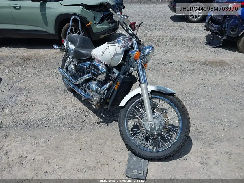 2003 Honda Vt750 Dc VIN: JH2RC44093M703990 Lot: 45363909