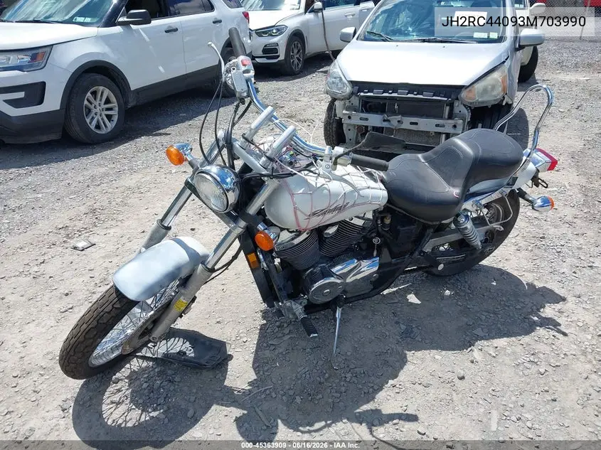 2003 Honda Vt750 Dc VIN: JH2RC44093M703990 Lot: 45363909