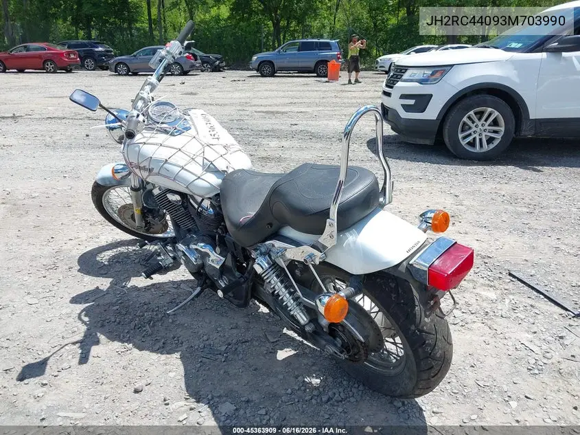 2003 Honda Vt750 Dc VIN: JH2RC44093M703990 Lot: 45363909