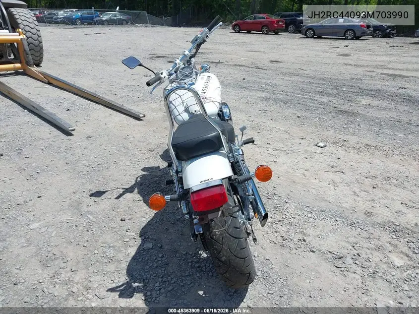 2003 Honda Vt750 Dc VIN: JH2RC44093M703990 Lot: 45363909