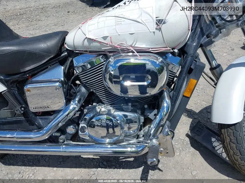 2003 Honda Vt750 Dc VIN: JH2RC44093M703990 Lot: 45363909
