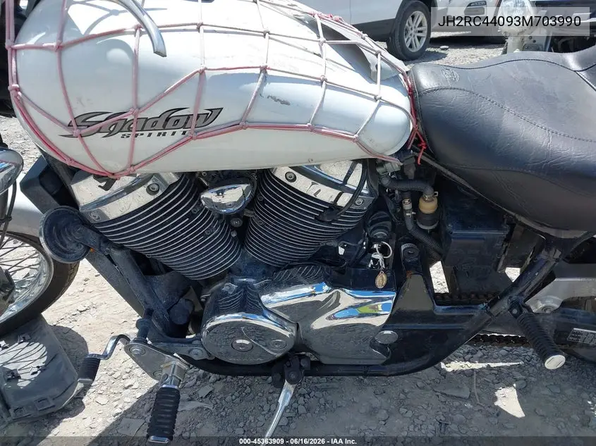 2003 Honda Vt750 Dc VIN: JH2RC44093M703990 Lot: 45363909