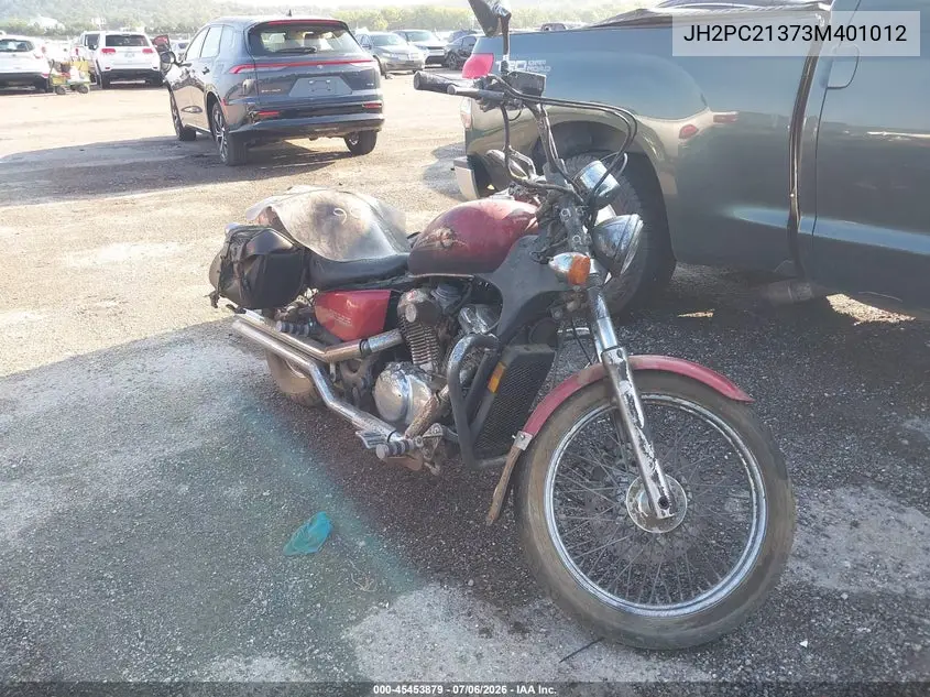 2003 Honda Vt600 Cd VIN: JH2PC21373M401012 Lot: 45453879